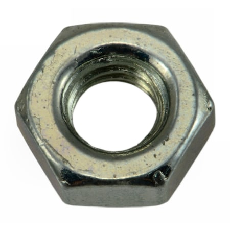 Midwest Fastener Hex Nut, M4-0.7, Steel, Class 8, Zinc Plated, 25 PK 31001